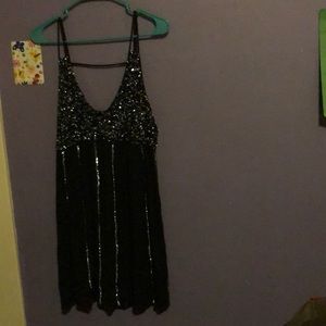 Free People Sequin Mini Dress